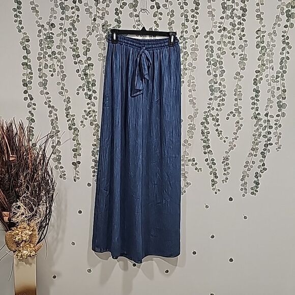 Lost+ Wonder Blue Wide Leg Pants - Picture 5 of 8